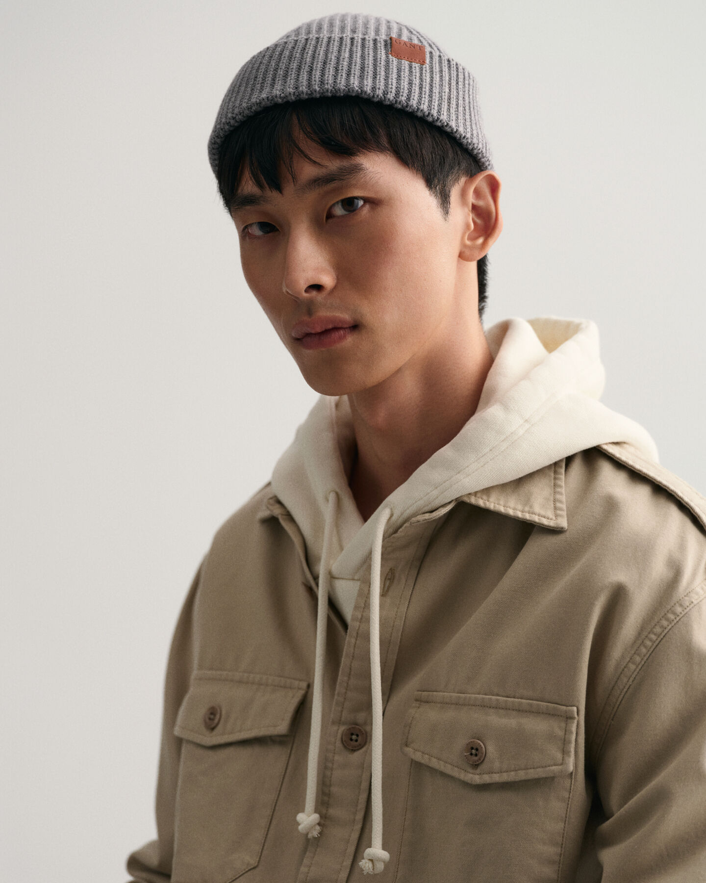 Fisherman beanie af bomuld