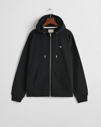 Shield hættetrøje med lynlås