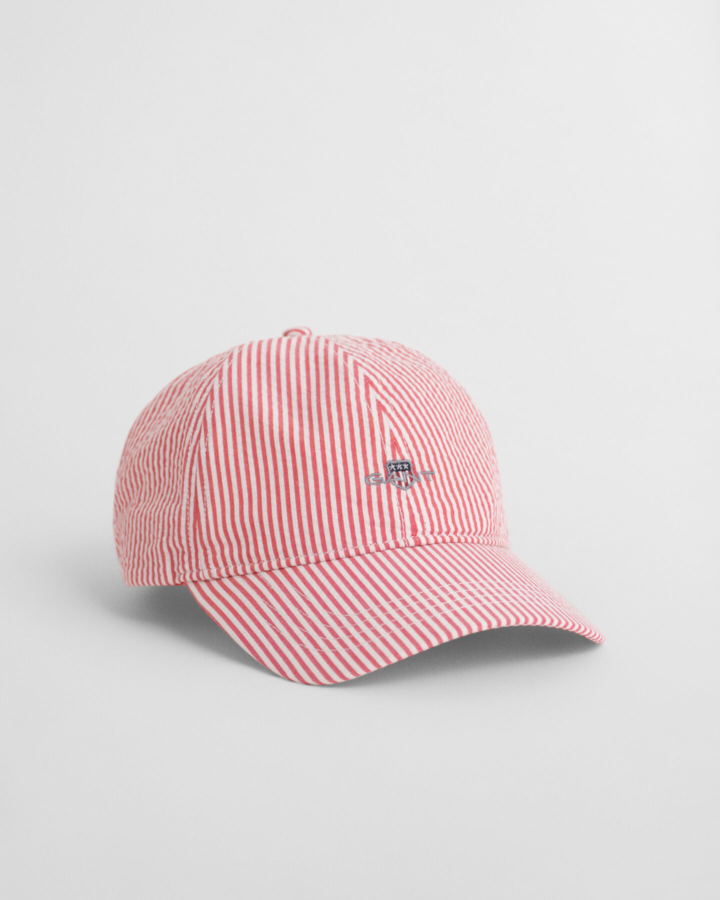 Stribet seersucker cap
