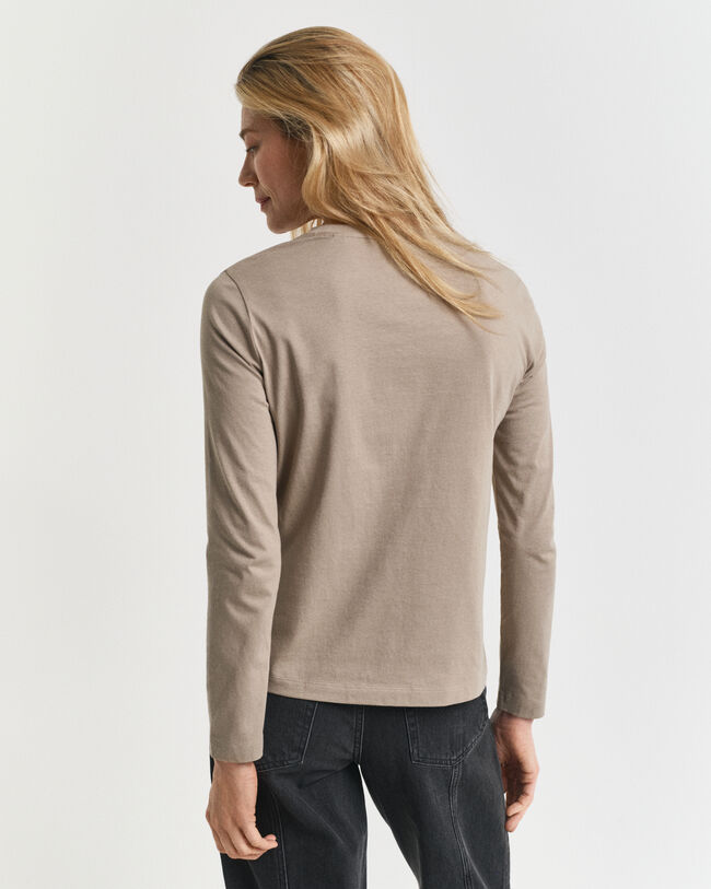 Shield T-shirt med lange ærmer