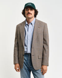 Regular fit Glen-ternet blazer