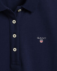 Original langærmet piqué poloskjorte