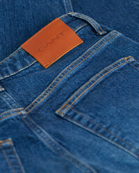 Korte jeans med lige ben