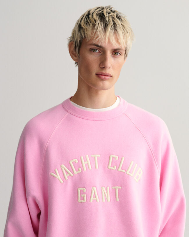GANT Yacht Club sweatshirt med crewneck