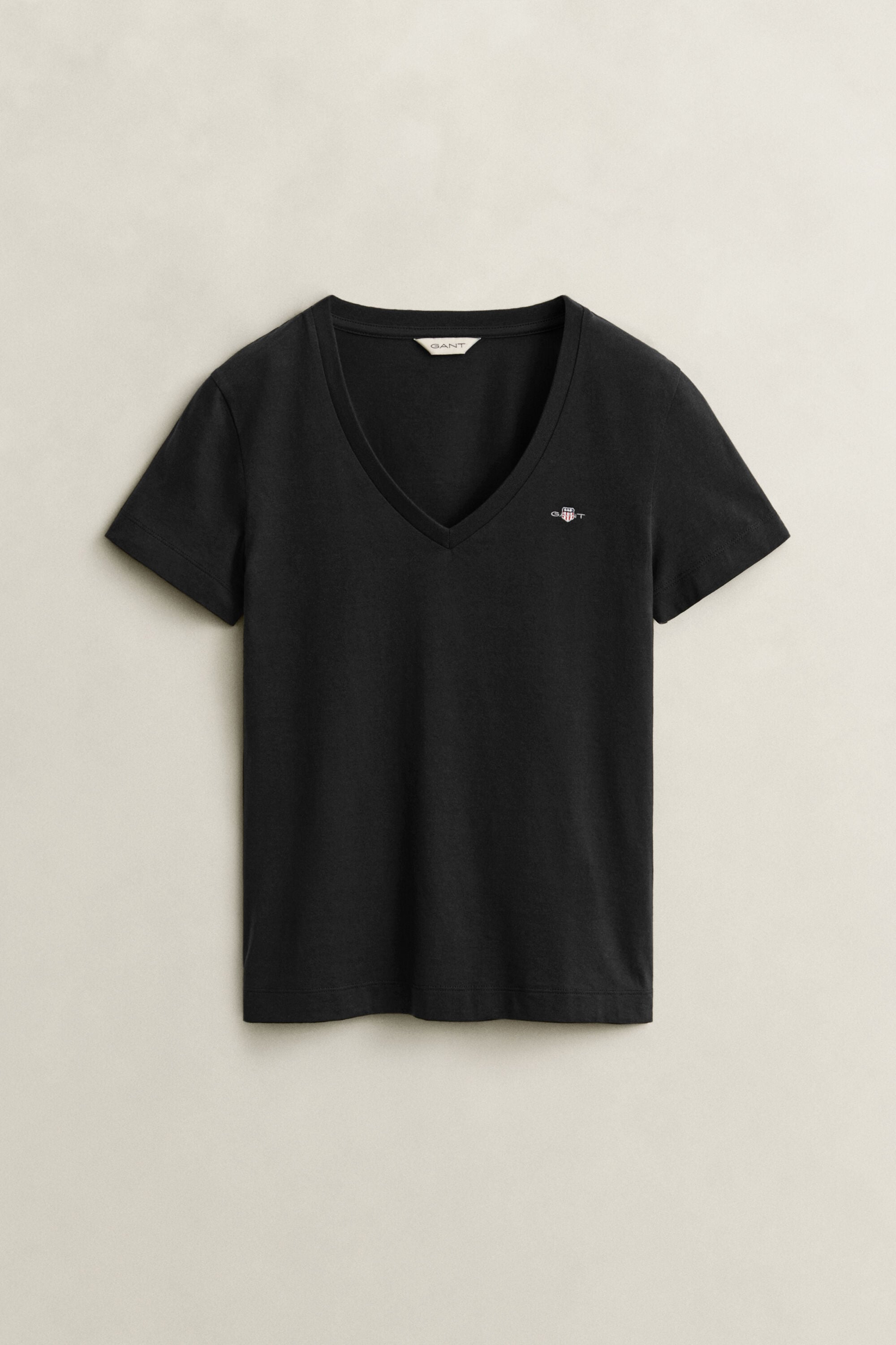 Shield T-shirt med V-hals