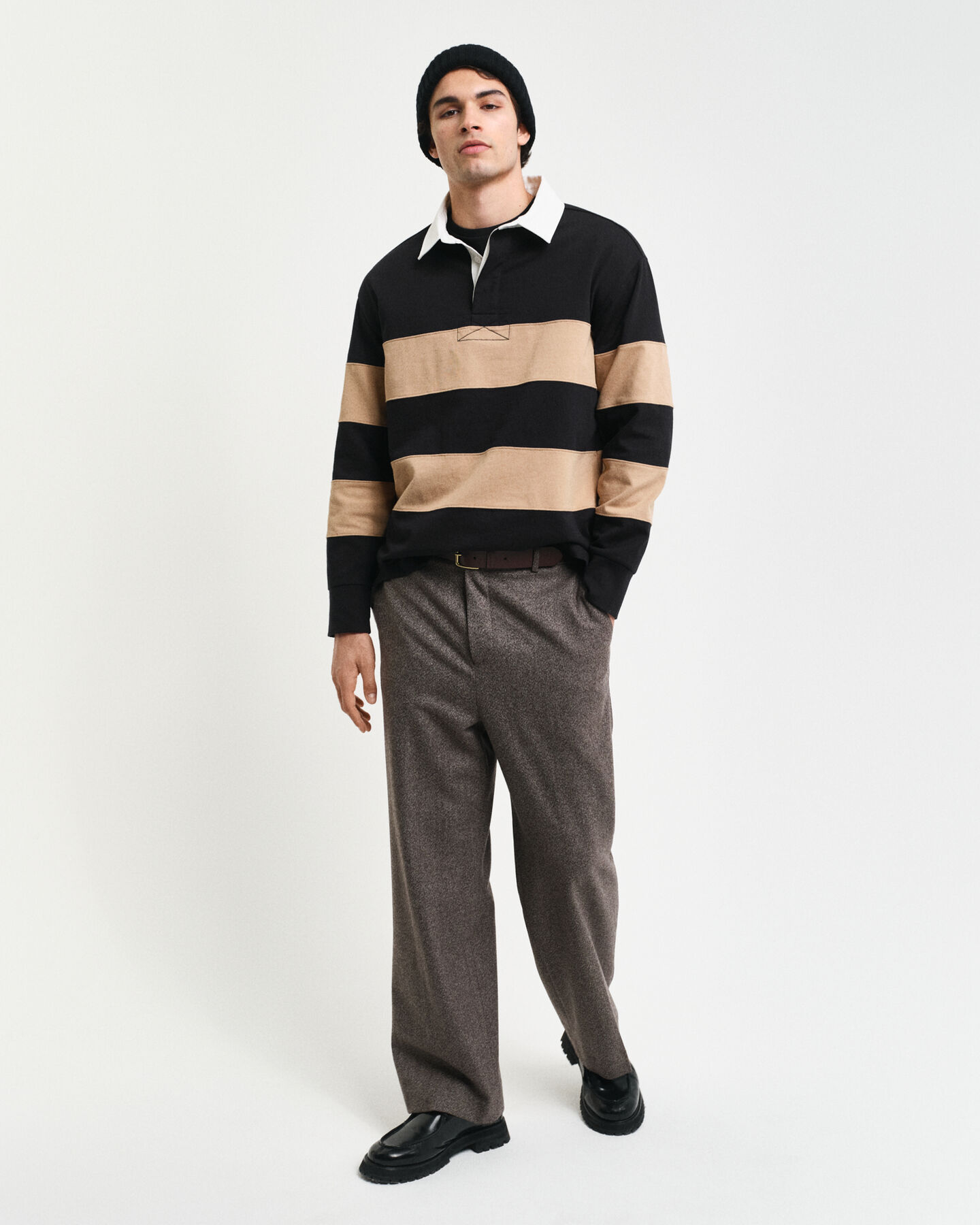 Heavy Rugger med blokstriber