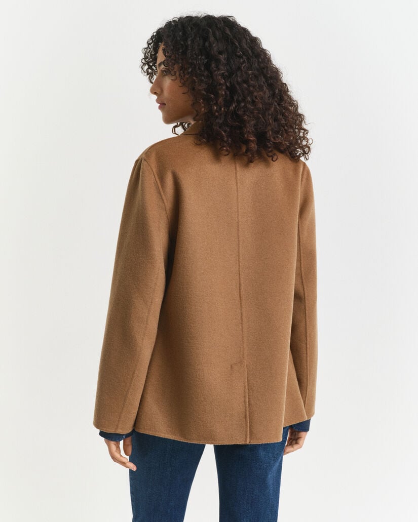 Regular fit håndsyet Club blazer