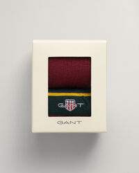 2-Pack stribede sokker med gave&aelig;ske