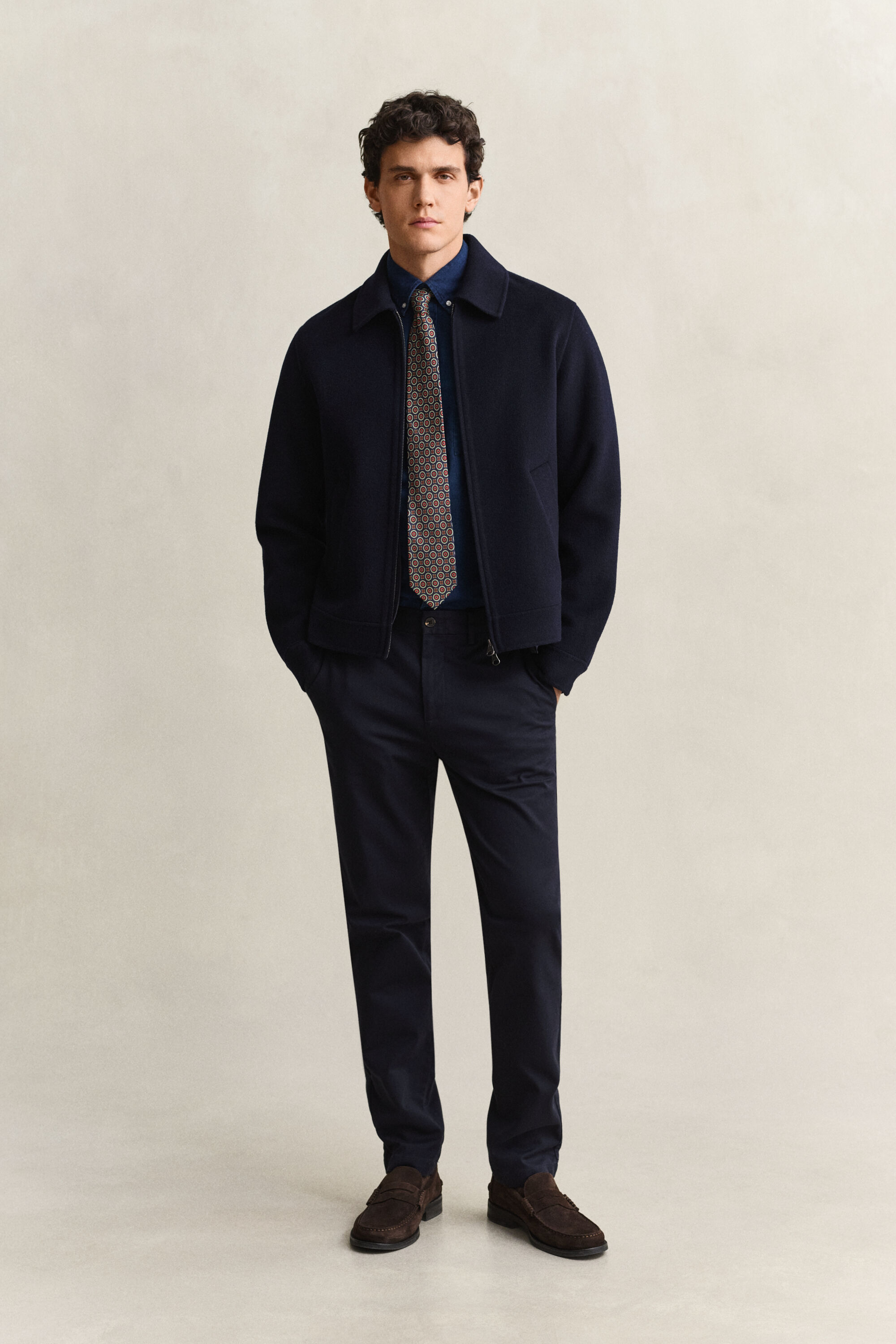 Slim fit smarte chinobukser