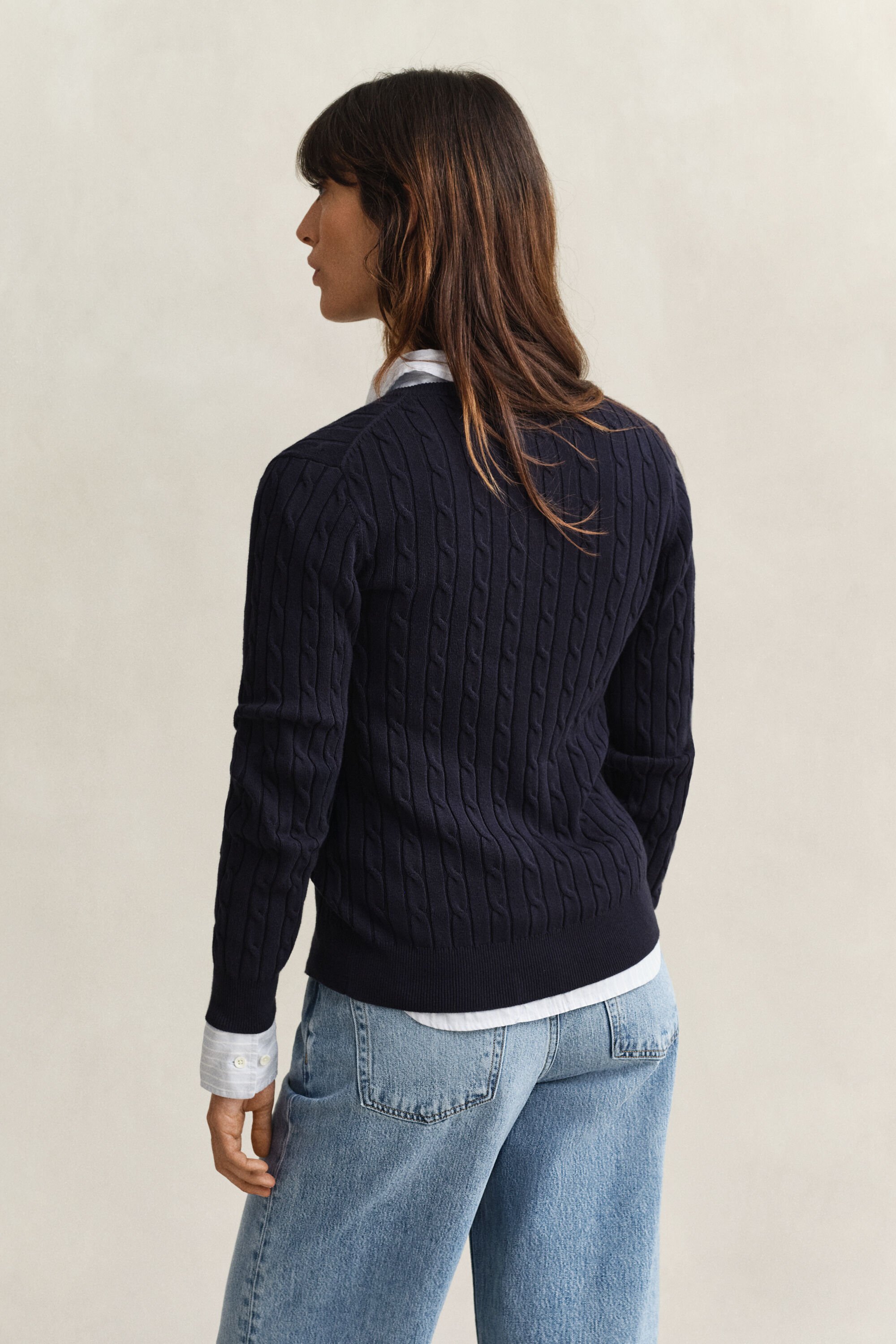 Kabelstrikket cardigan