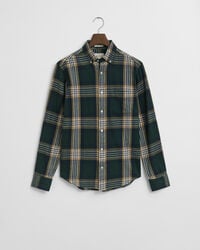 Regular fit Windblown flannelskjorte med tern