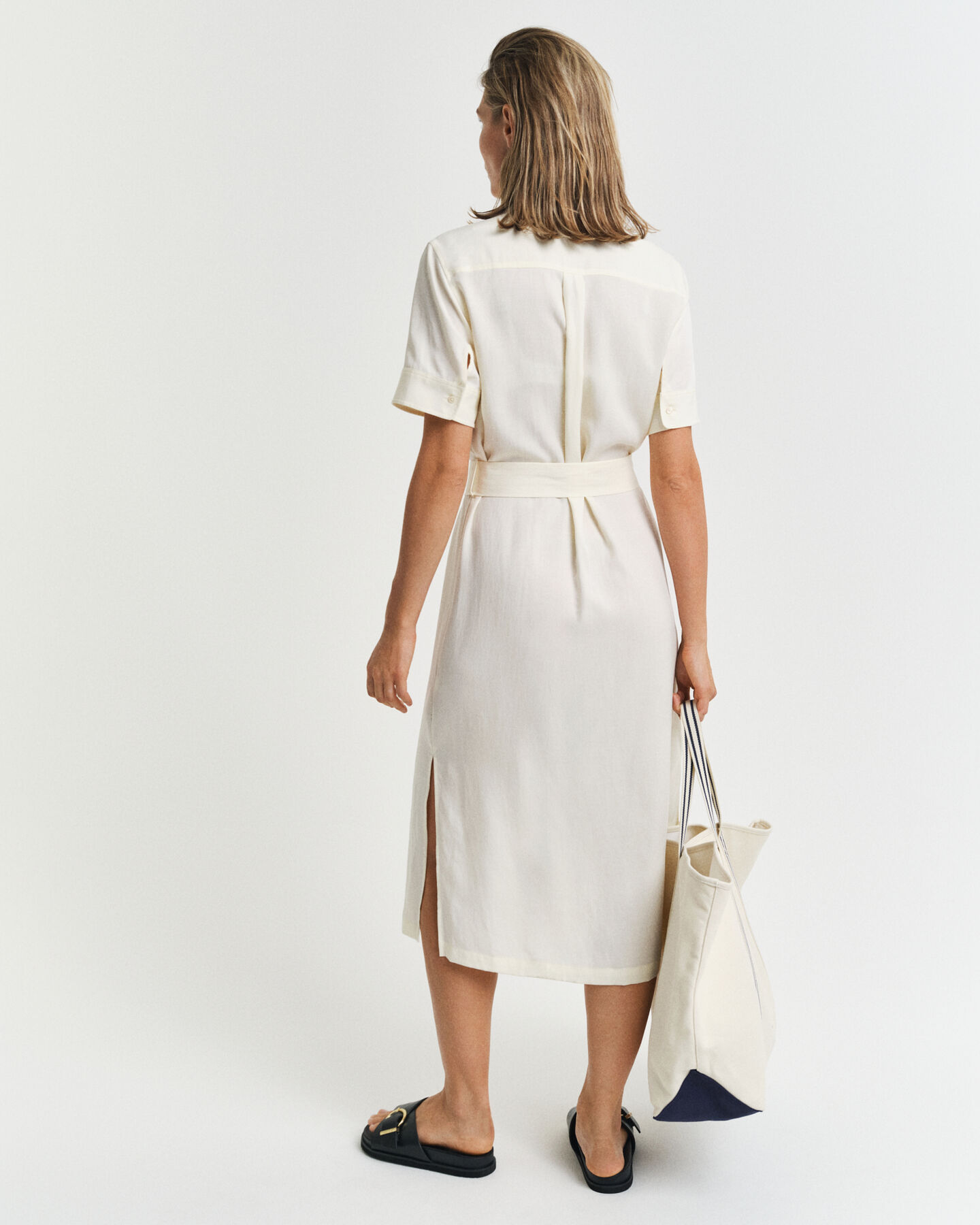 Regular fit kjole med lommer