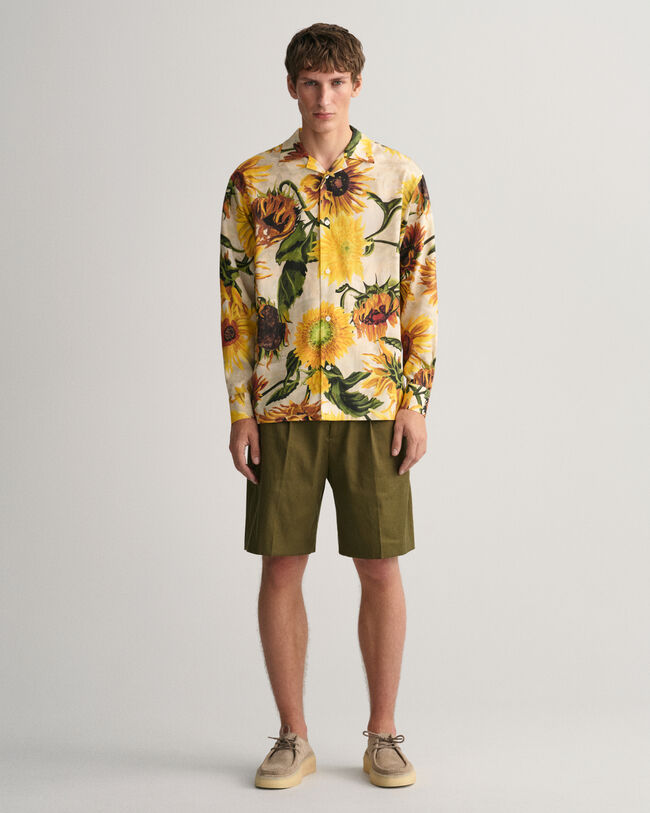 Jakkes&aelig;t-shorts af h&oslash;r og bomuld