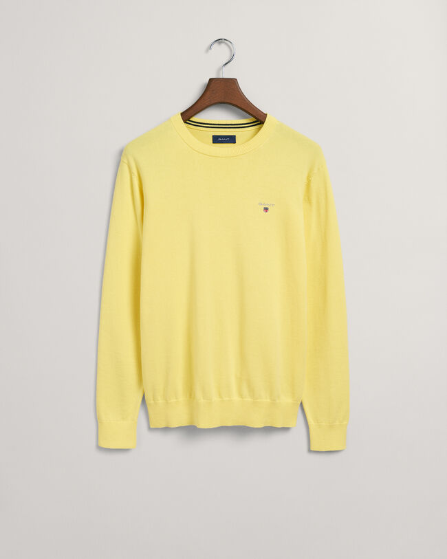 Classic crewneck sweater i bomuld