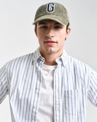 Regular fit stribet Archive Oxford-skjorte