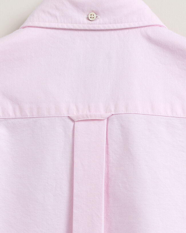 Regular fit Oxford-skjorte med korte &aelig;rmer