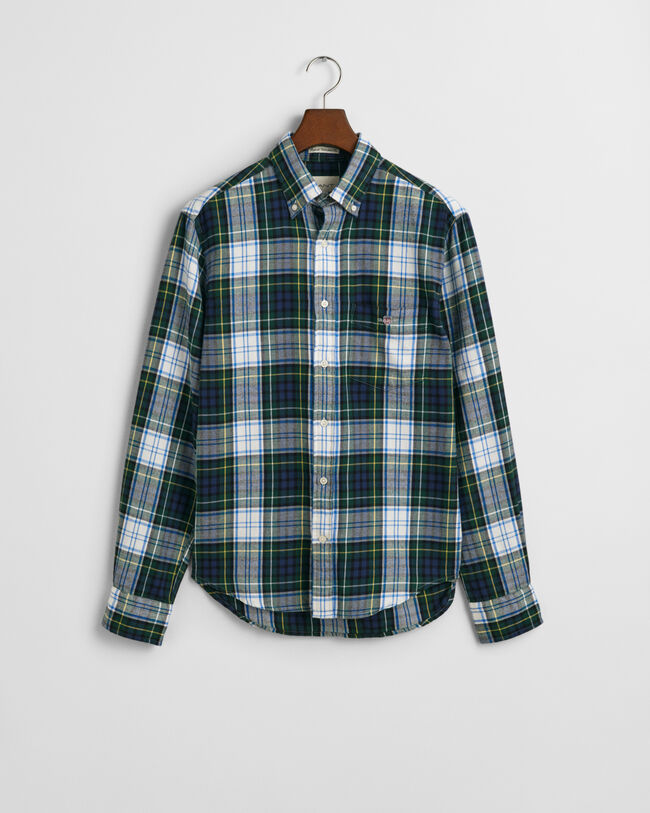Regular Fit Checked Flannel Shirt