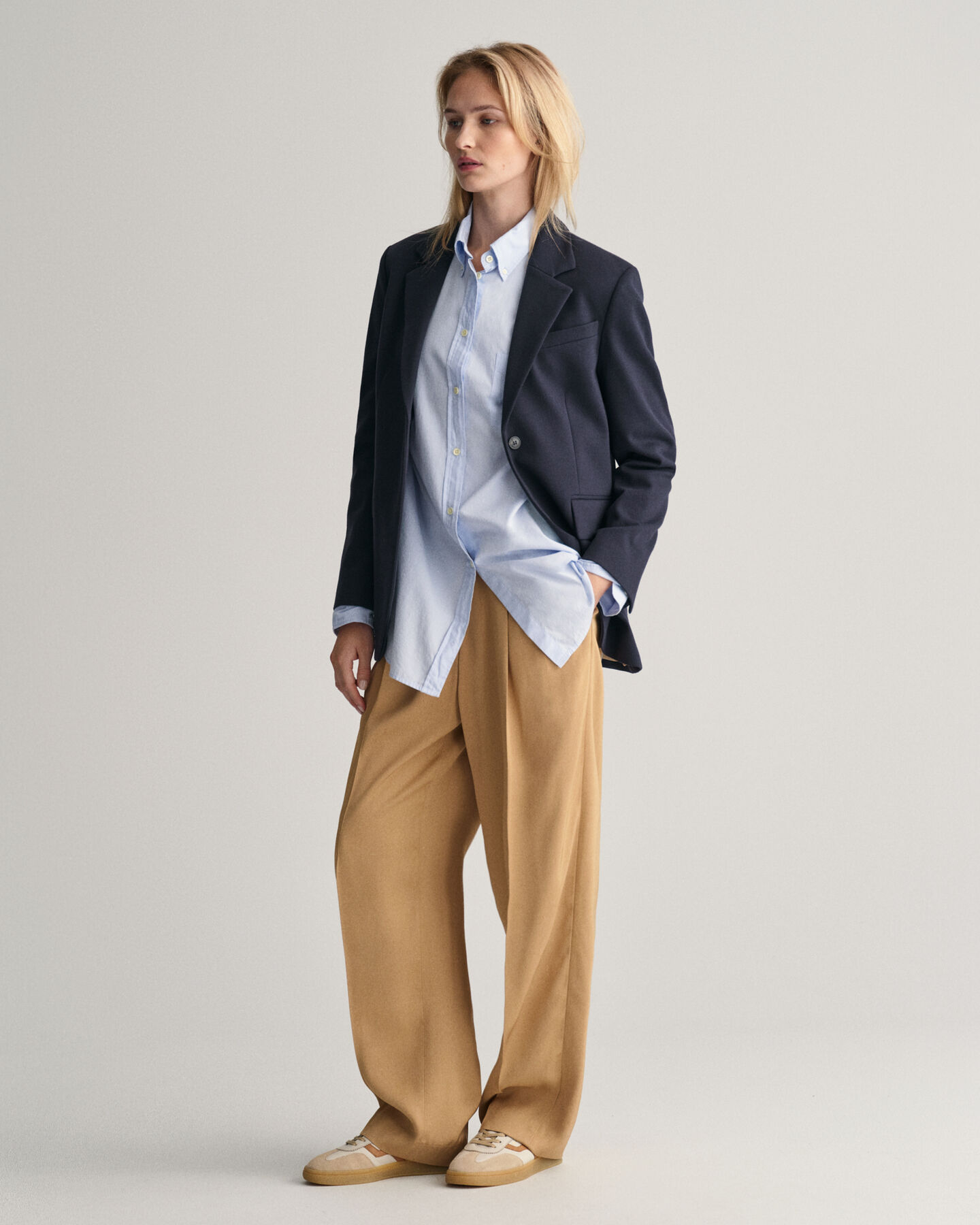 Regular fit jersey-blazer