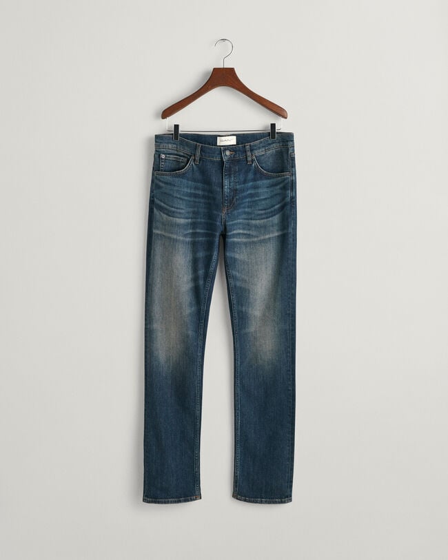 Regular fit Archive vaskede jeans