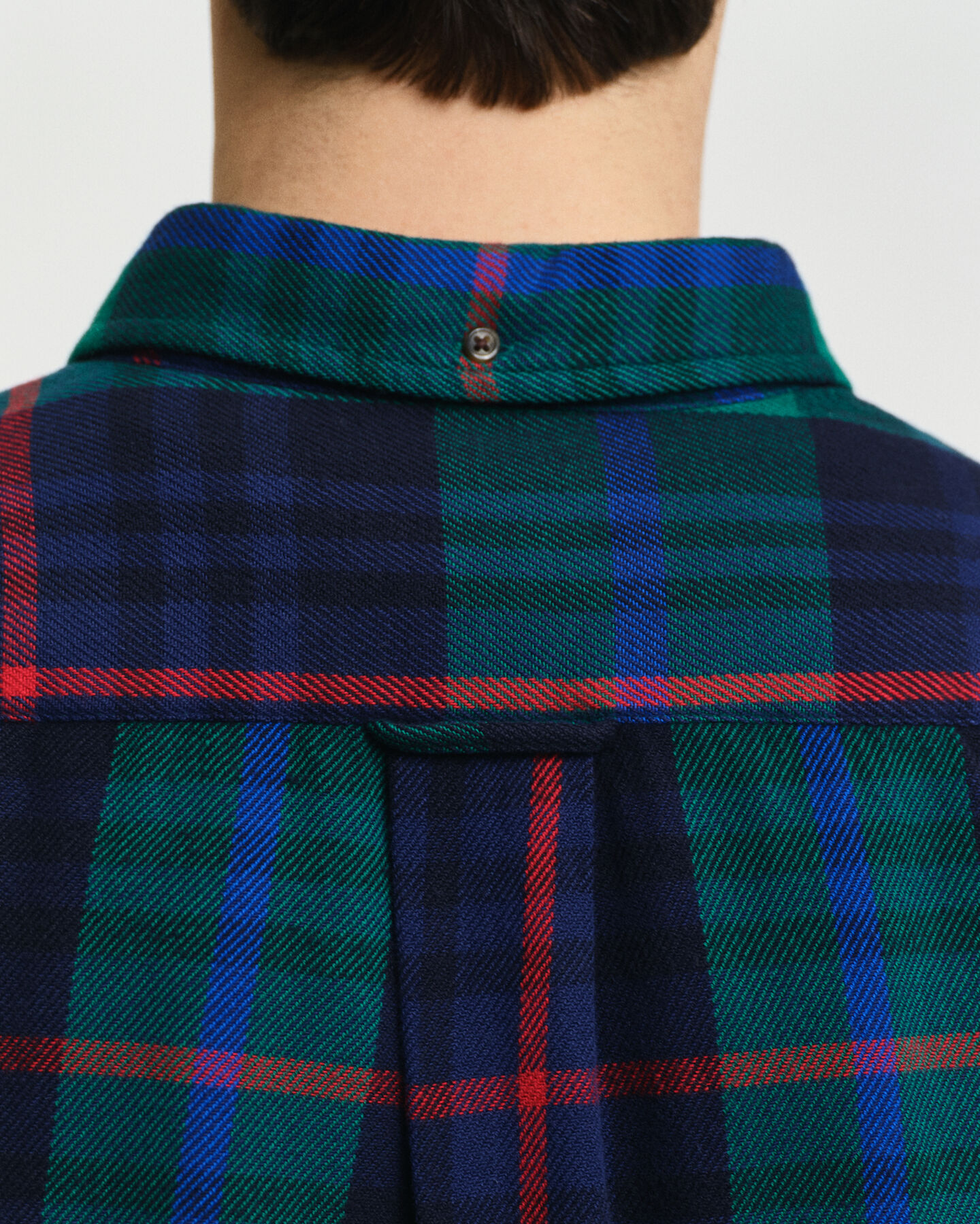 Regular fit ternet twillskjorte