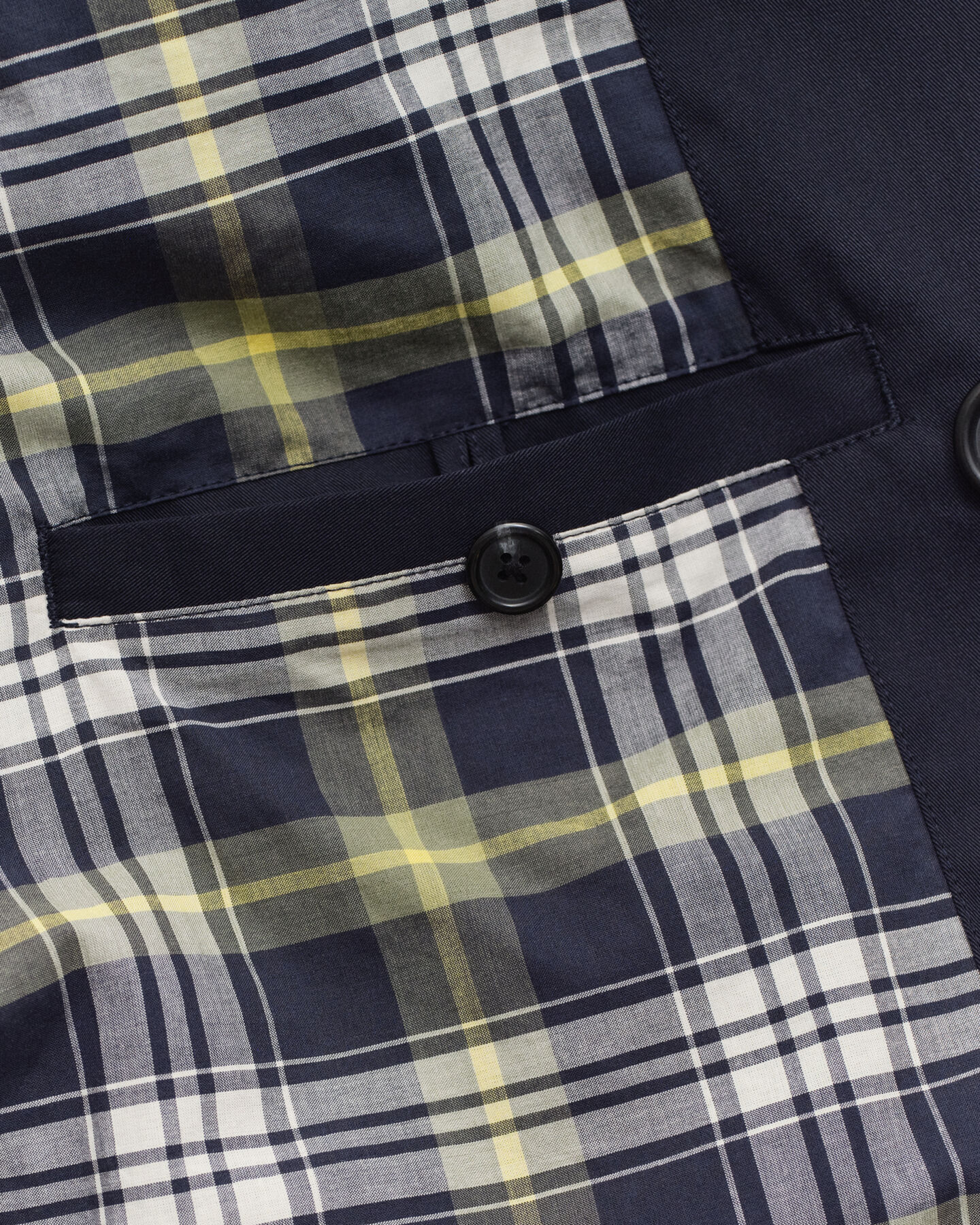 Trenchcoat i bomuldsblanding