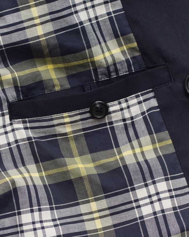 Trenchcoat i bomuldsblanding