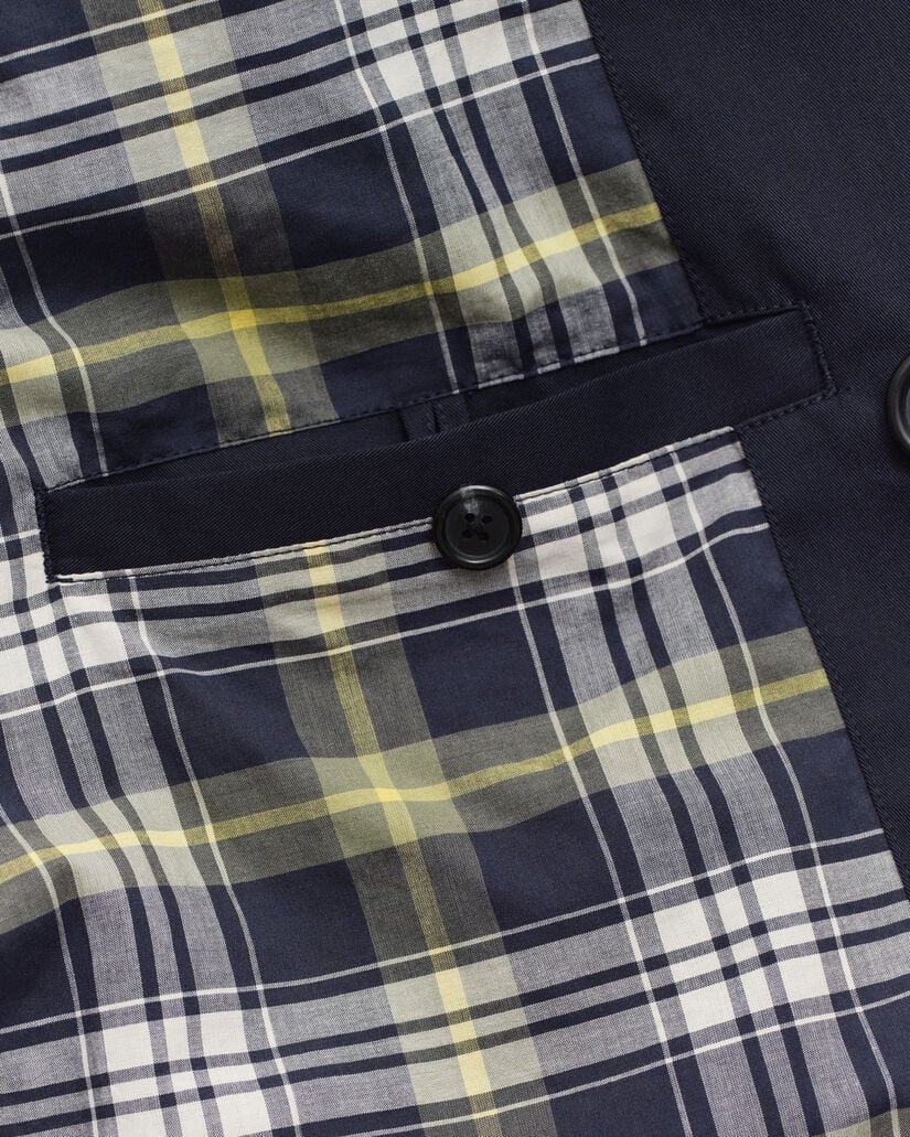 Trenchcoat i bomuldsblanding