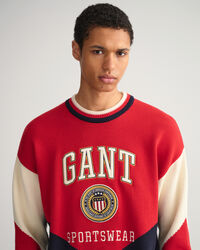 Crest Shield sweater med crewneck