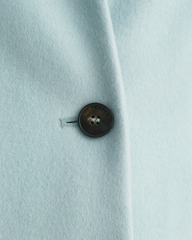 Skræddersyet frakke af uldblanding