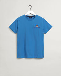 T-shirt med Archive Shield-broderi