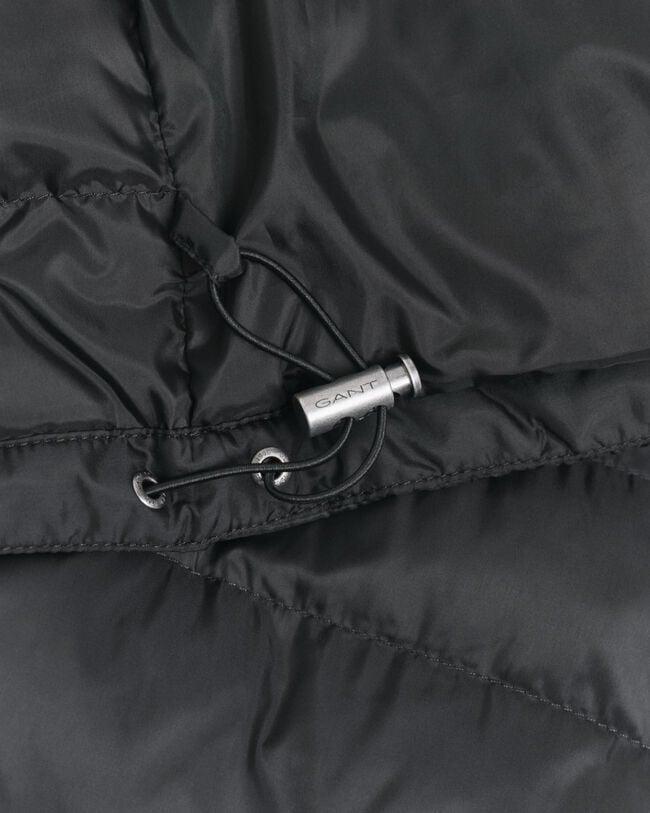 Jakke i blandede materialer