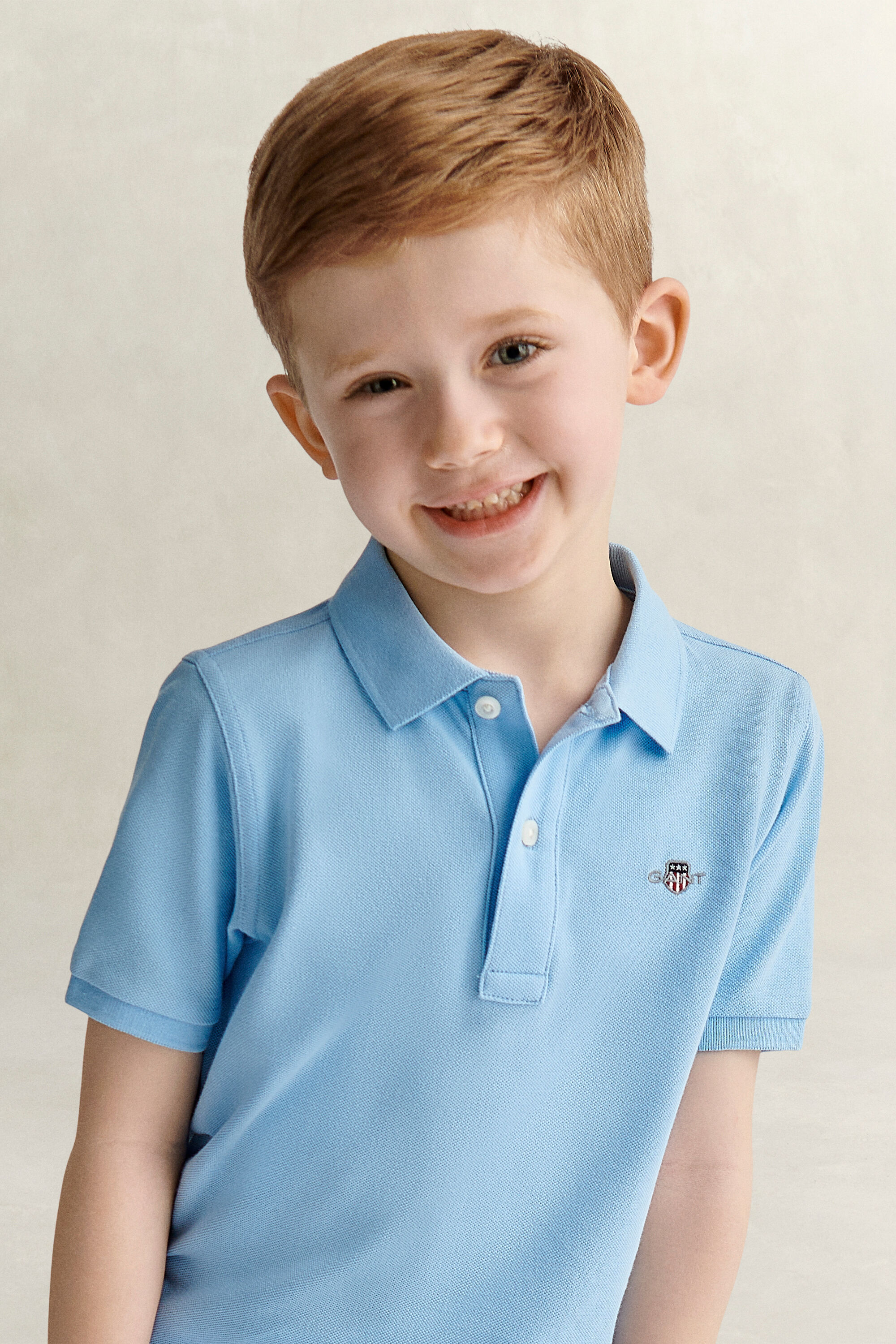 Kids Shield piqué poloskjorte