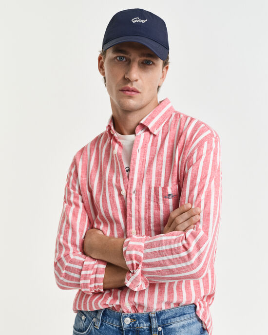 Rynket cap med lille grafik