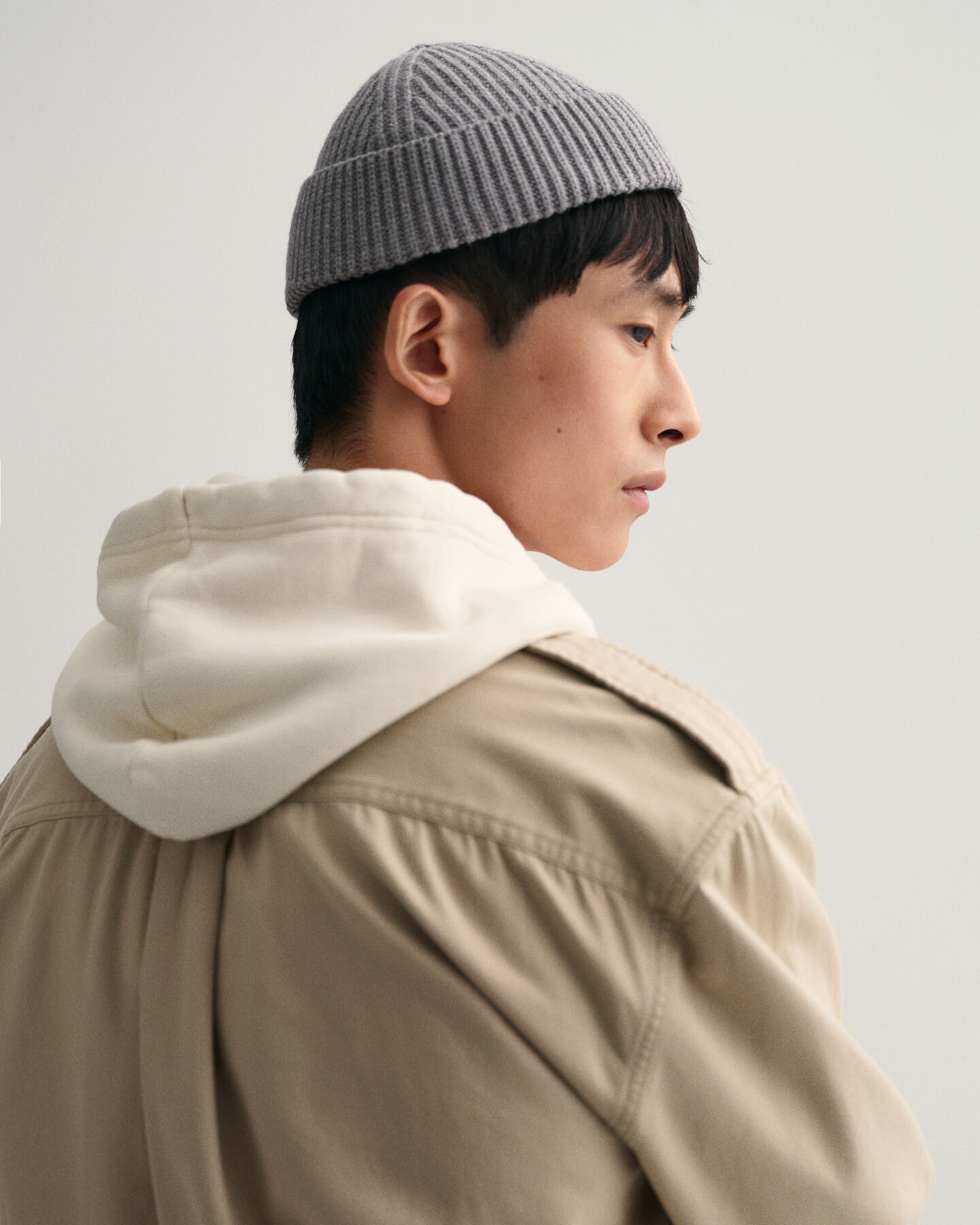 Fisherman beanie af bomuld