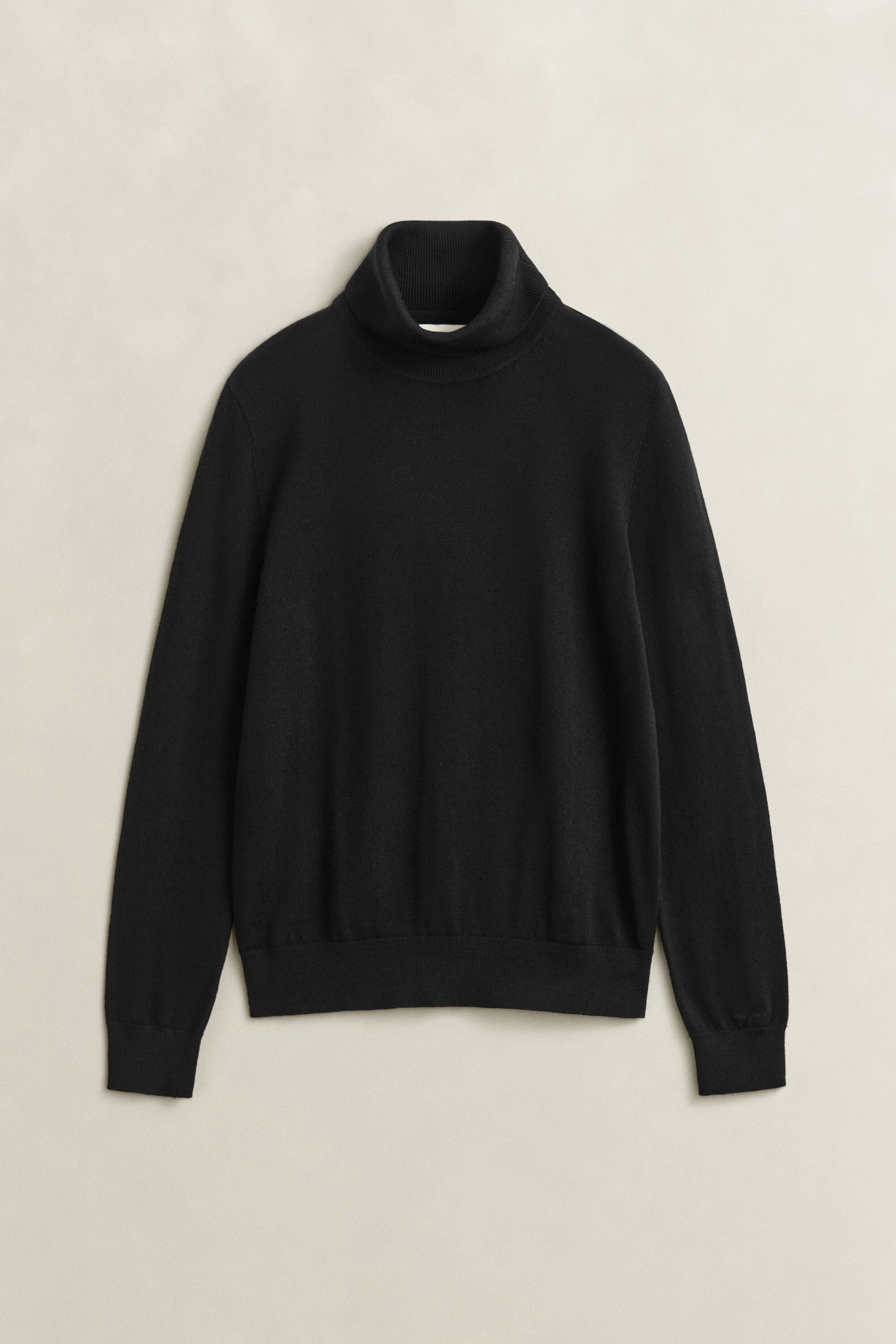 Rullekrave sweater af ekstra fin merinould