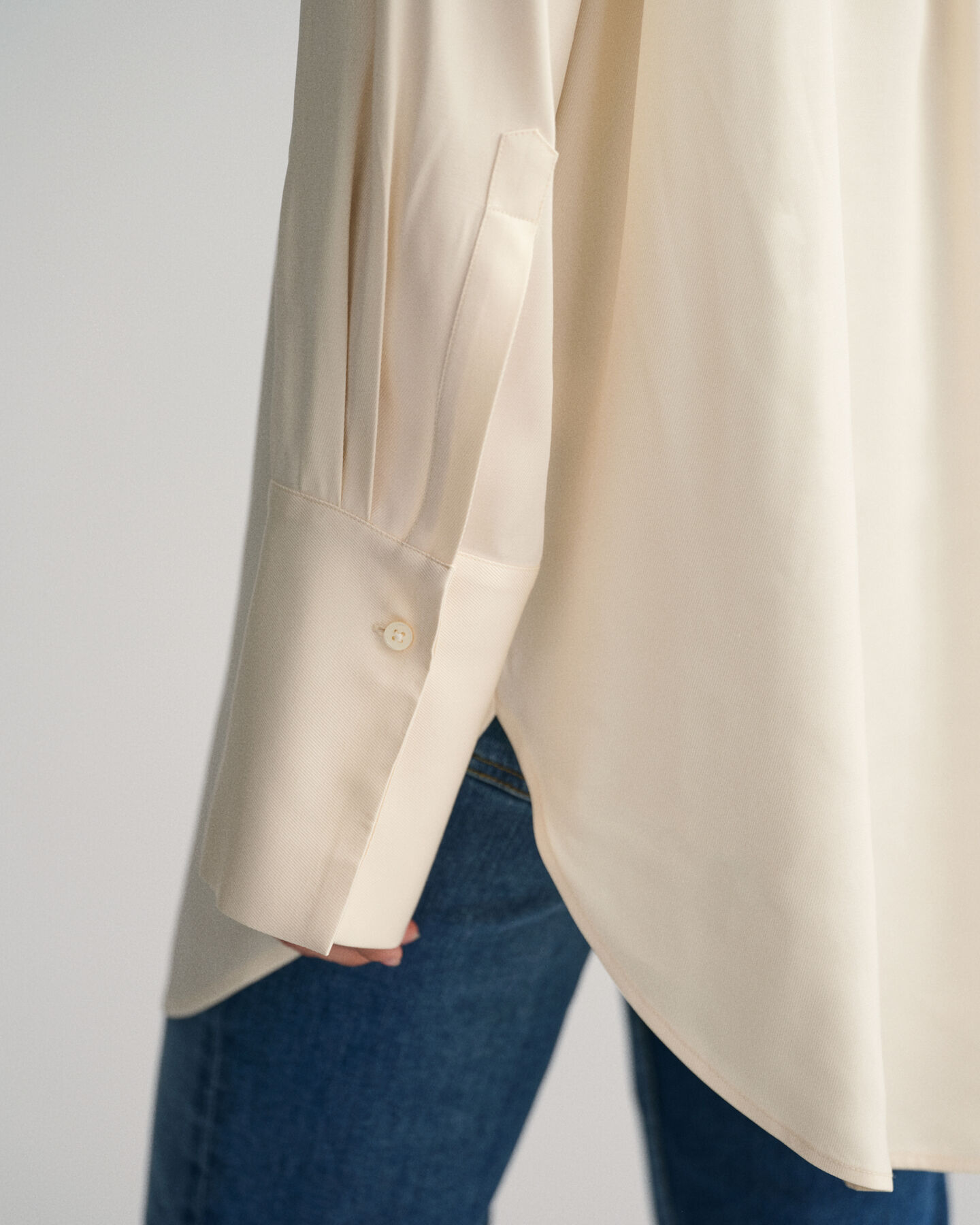 Relaxed Fit Tuxedo skjorte