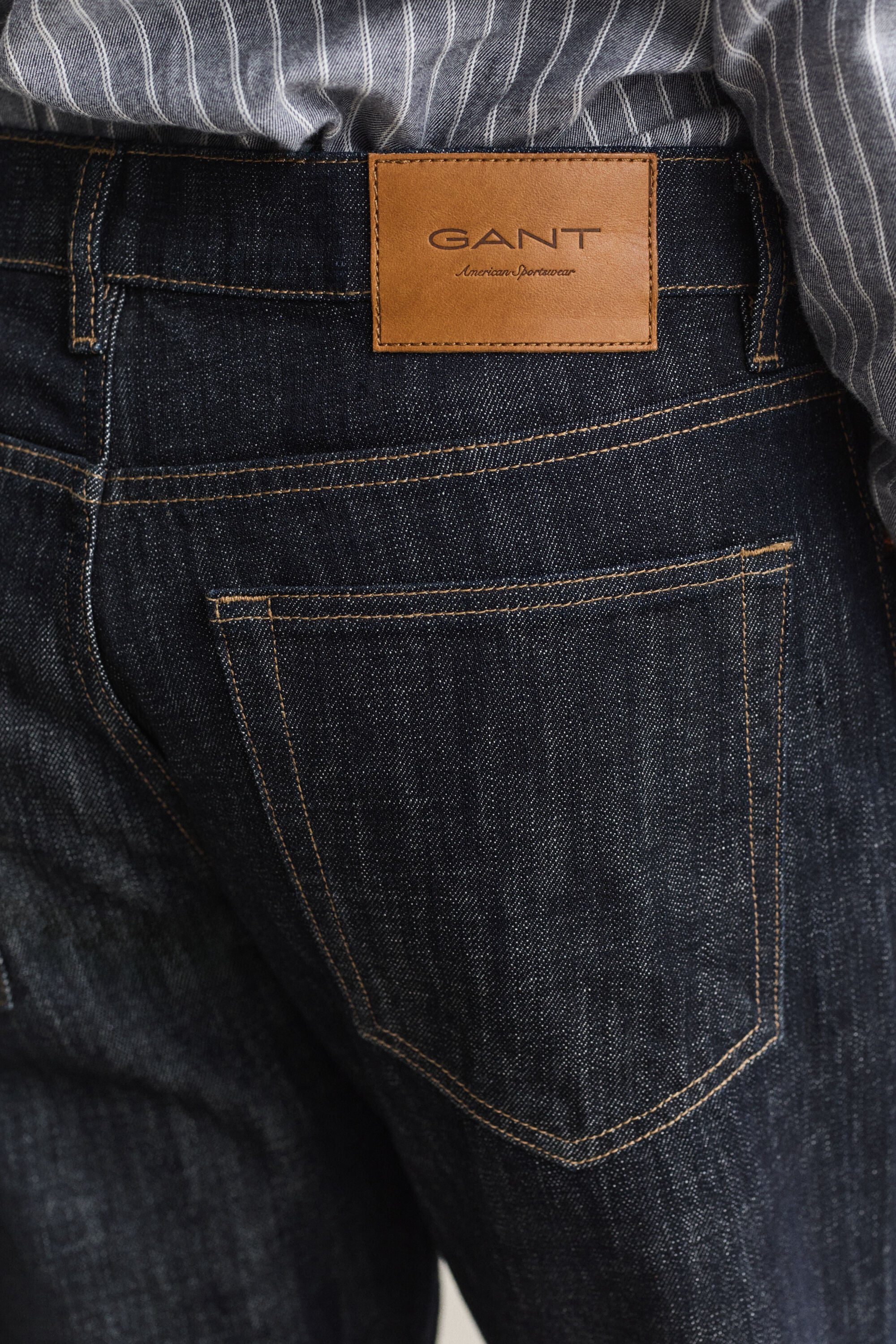 Jeans med ægkant