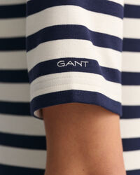 Stribet T-shirt kjole