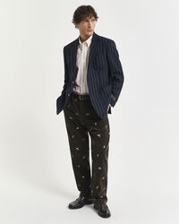 Relaxed fit Heritage Poplin skjorte med striber