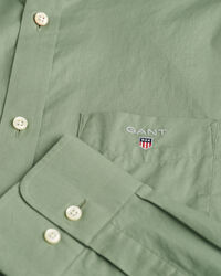 Regular fit t&aelig;tv&aelig;vet skjorte