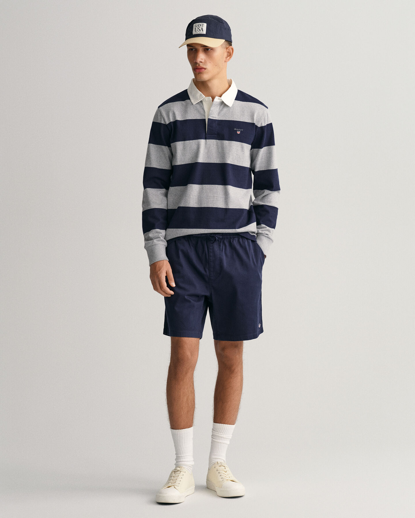 Logo shorts med løbesnor