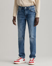Hayle Regular fit jeans med gylp med knapper