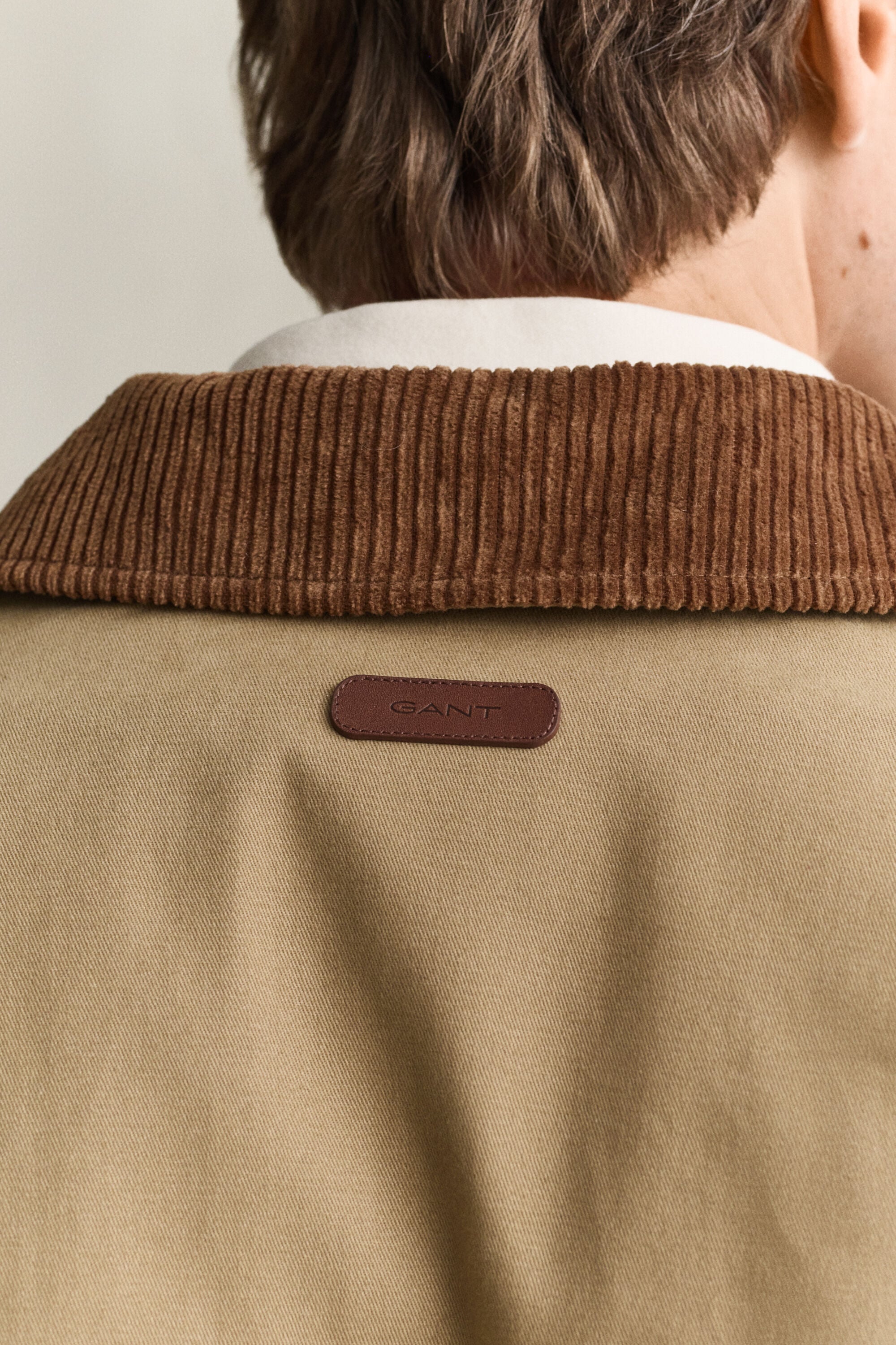 Harrington-jakke i moleskin