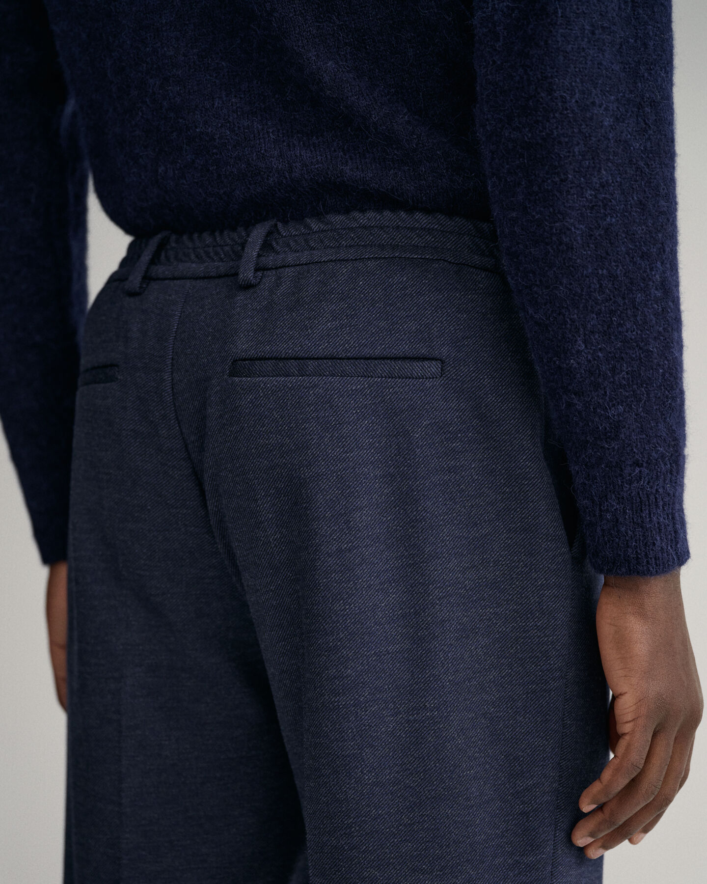 Jakkesæt-bukser af jersey