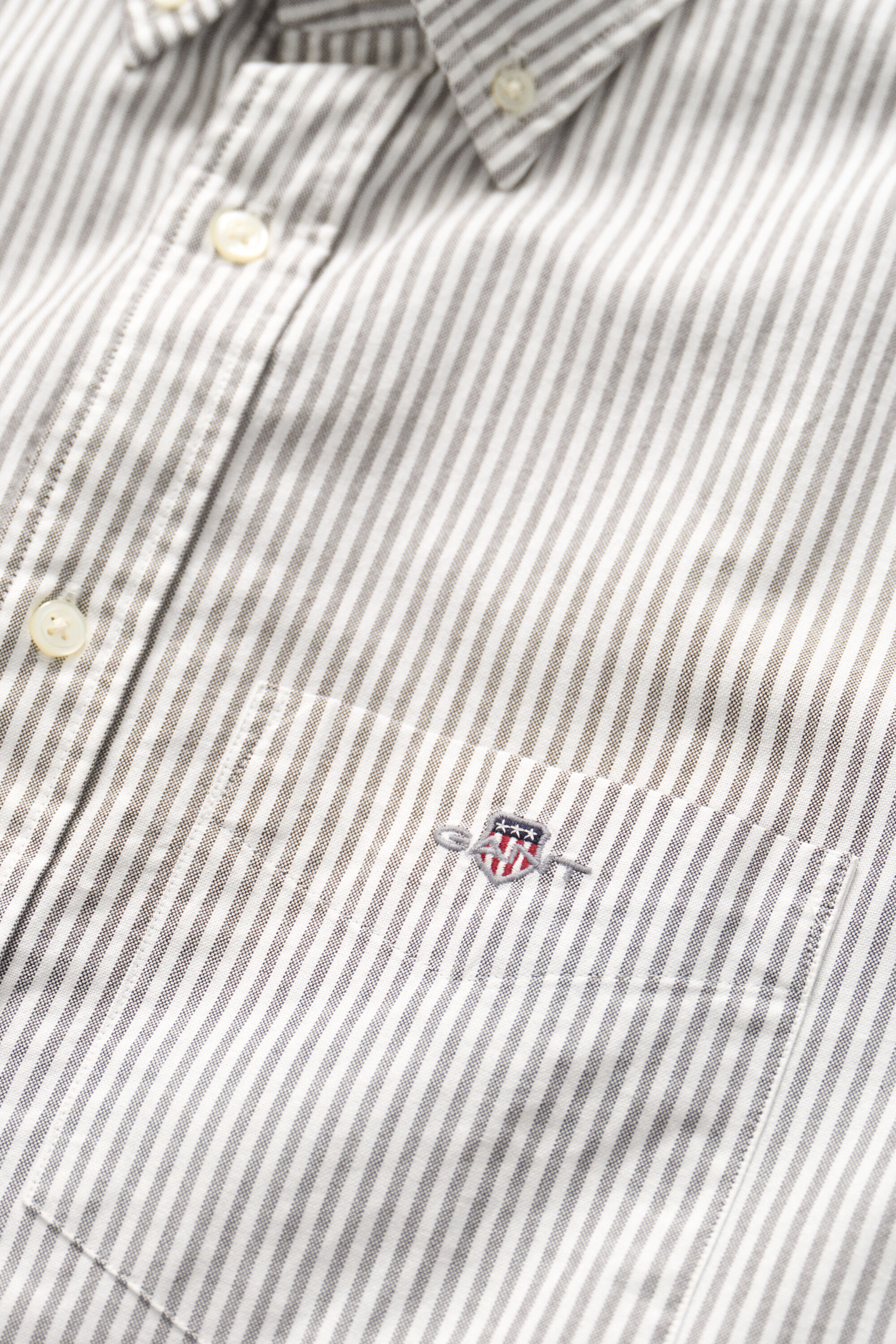 Classic Regular Oxford skjorte med striber