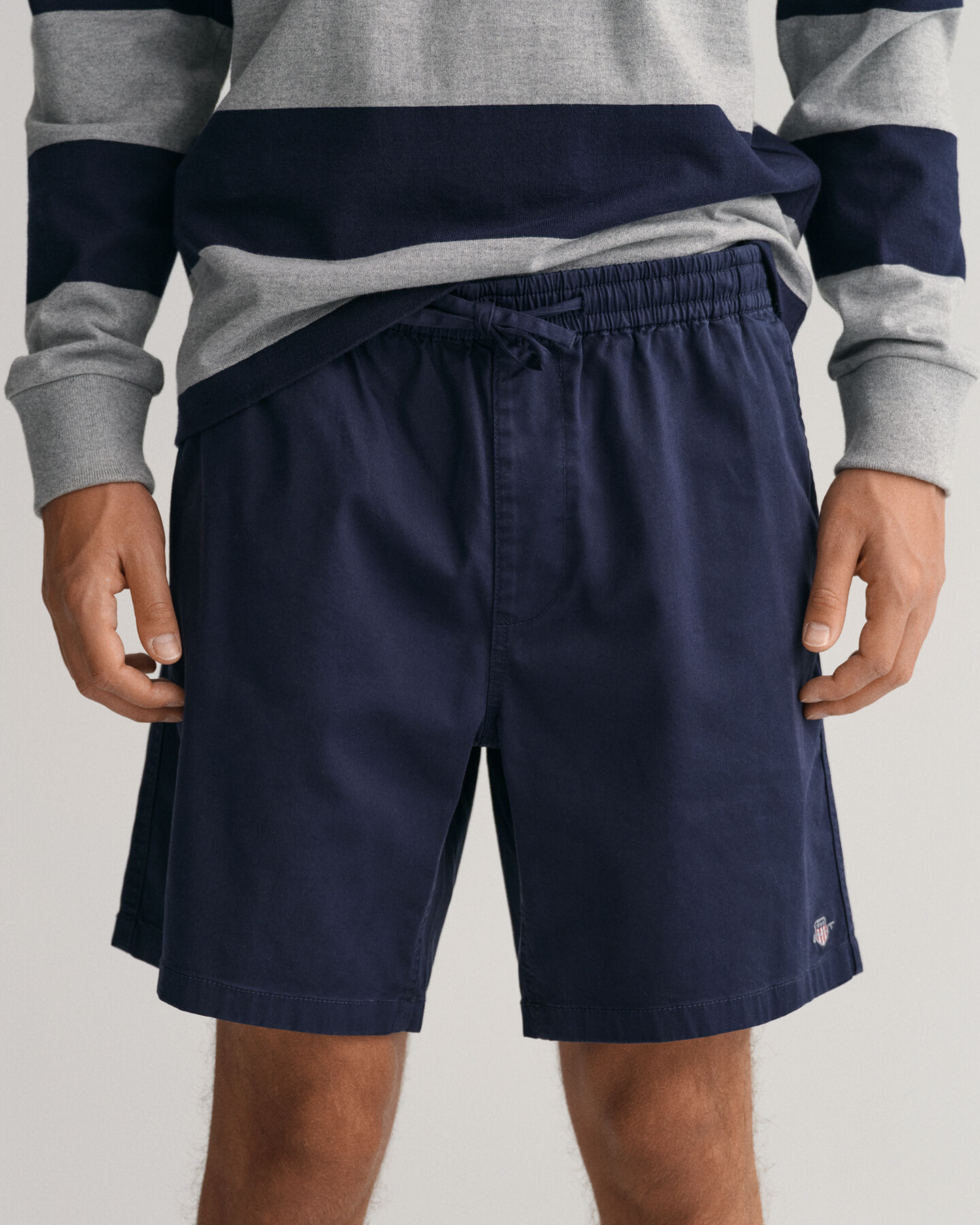 Logo shorts med løbesnor