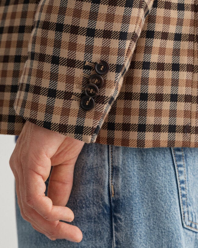 Regular fit ternet blazer