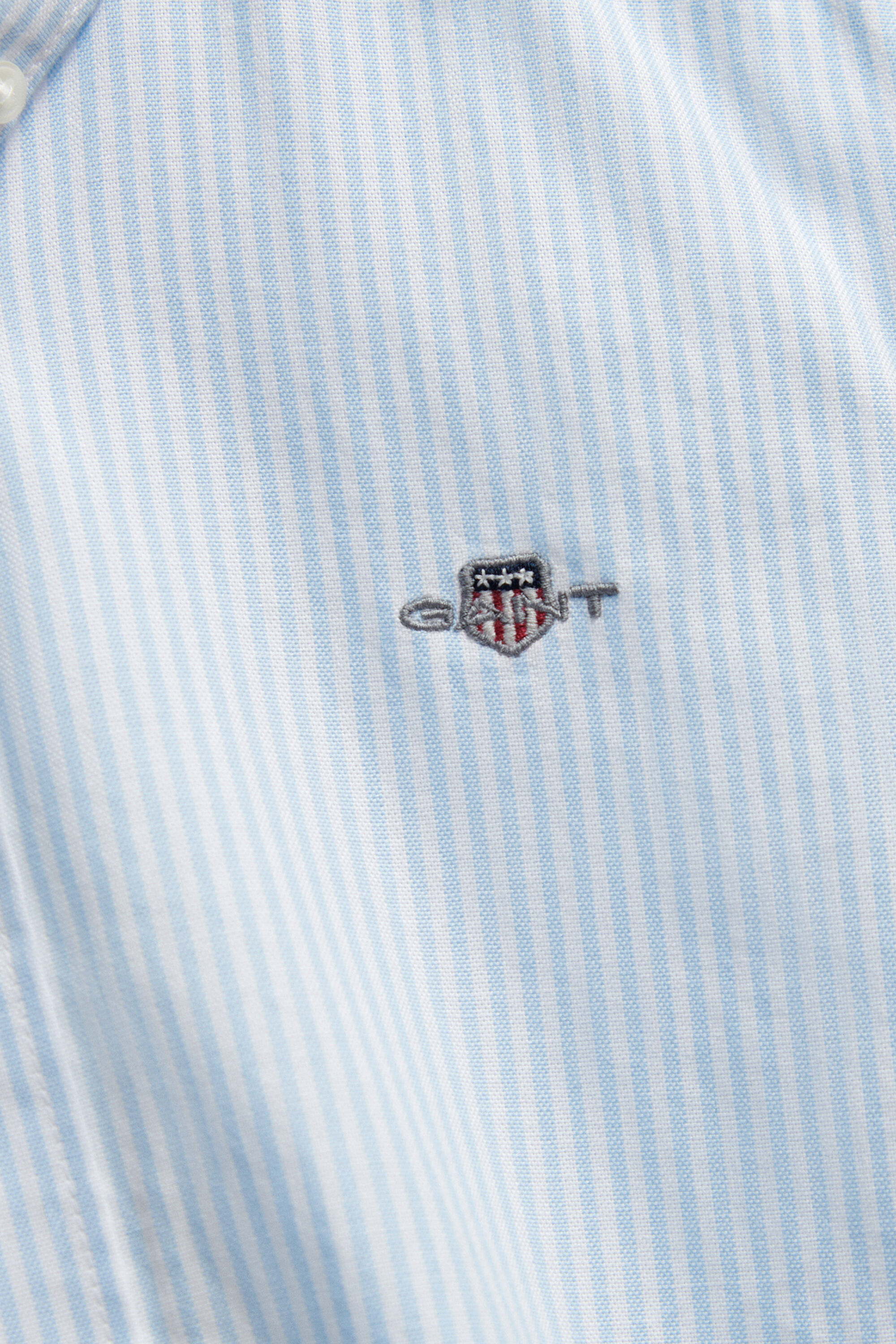 Teen Boys stribet Oxford skjorte