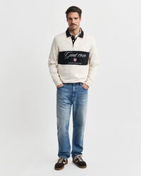 Heavy Rugger med farveblokke