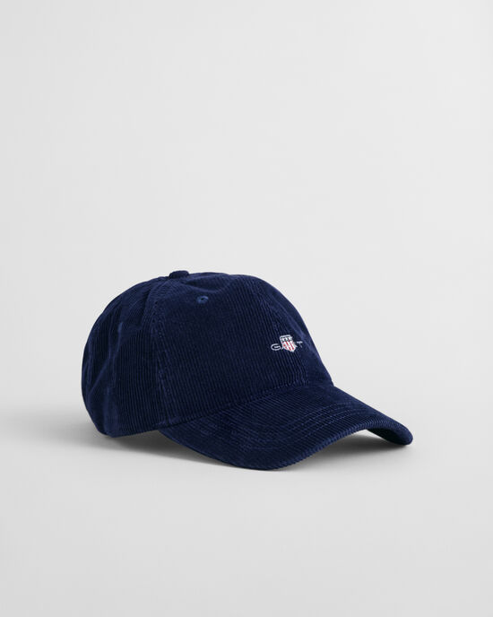 Shield cap af jernbanefløjl